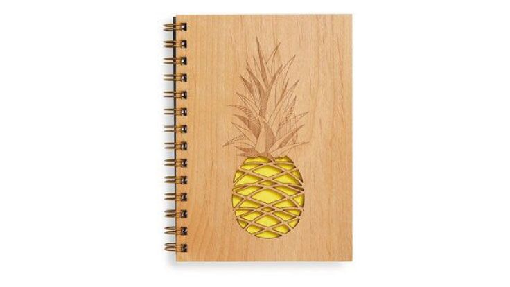 15×21 Spiralli Ahşap Defter