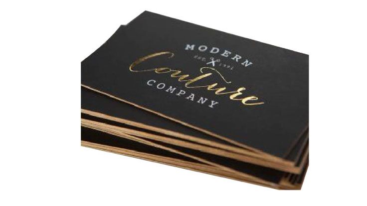 Kartvizit Kenar Yaldızlı