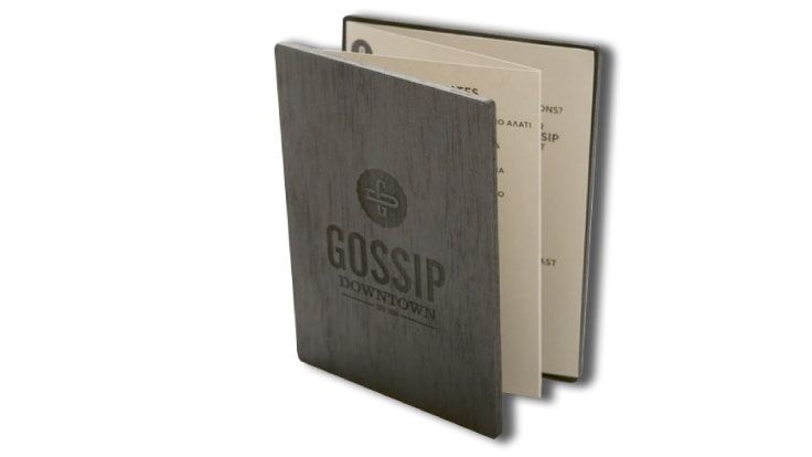 Ahşap Katlanan Menü